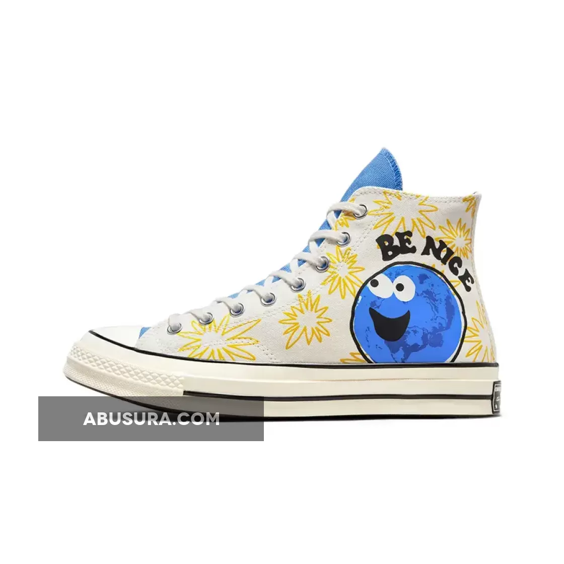 70 And Sunny / Converse Chuck 70 High 'Sunny Floral' Egret/University Blue/Amarillo 172863C