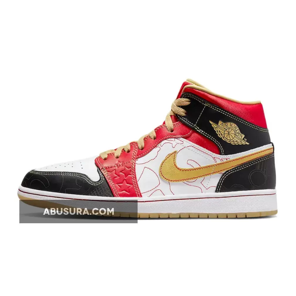 Air Jordan 1 Mid XQ White Gold Dust WMNS DV0576-176