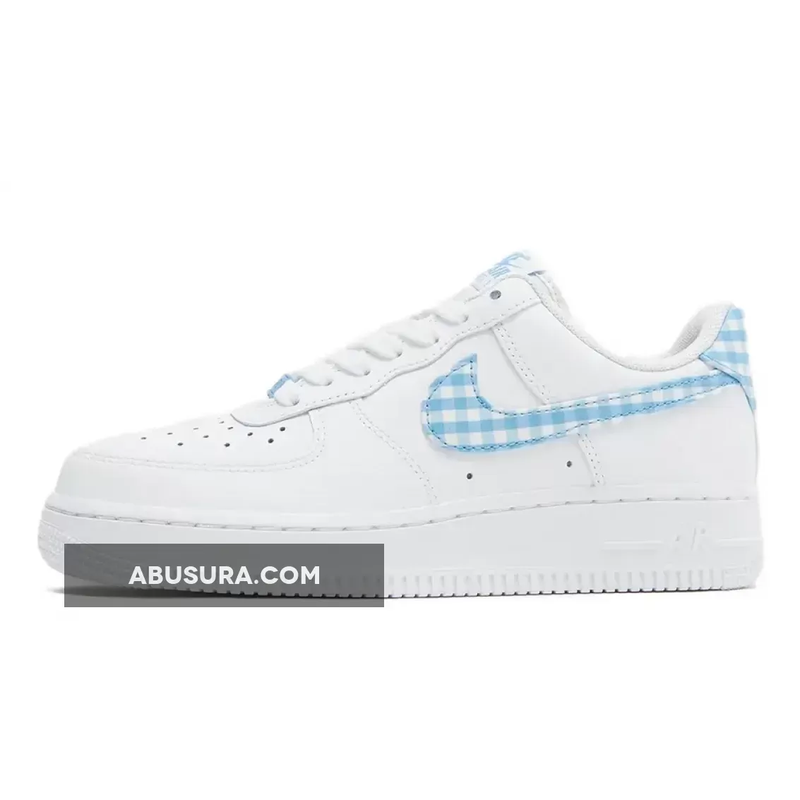 Nike Air Force 1 Low 'Blue Gingham' White/University Blue - Nike Gingham