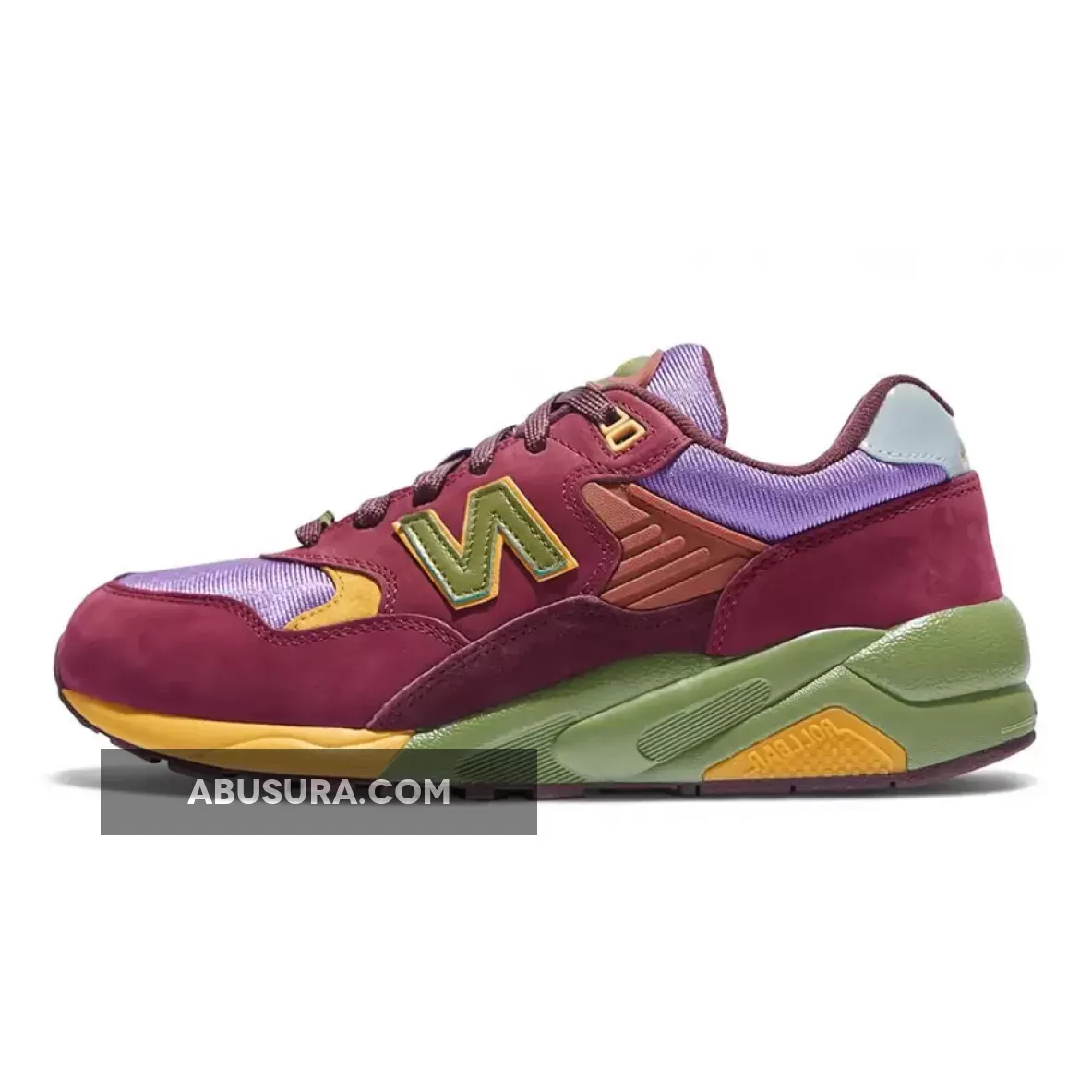 Stray Rats x New Balance 580 "Burgundy Olive"