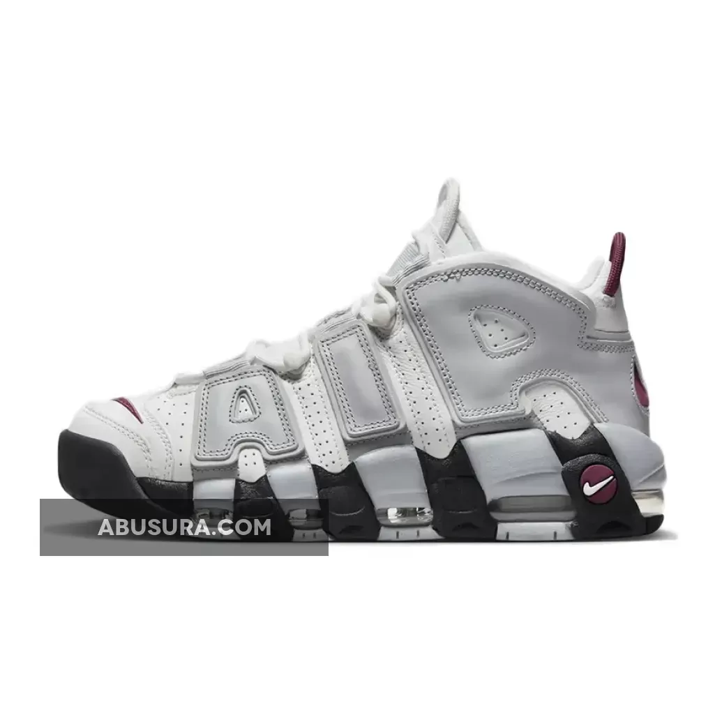 Nike Air More Uptempo ‘Mulberry’ White/Rosewood/Wolf Grey/Black/Clear DV1137-100