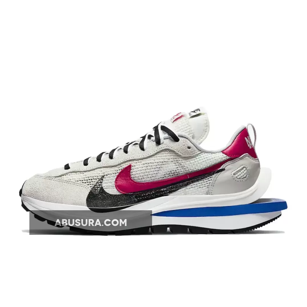 sacai x Nike VaporWaffle Sail Sport Fuchsia CV1363-100 waffle vapormax