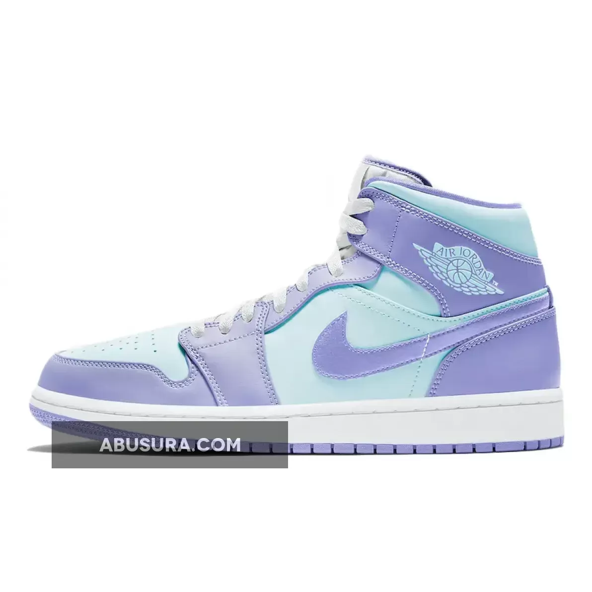 Jordan 1 Mid Purple Pulse / Air Jordan 1 Mid Purple Aqua Blue