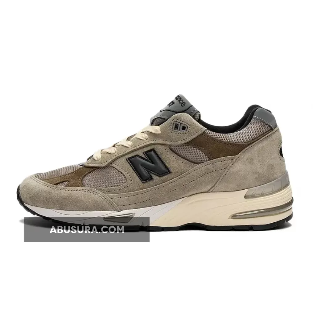 JJJJound x New Balance 991 Cobblestone/Covert Green/Black M991JJA - new balance 991 jjjound