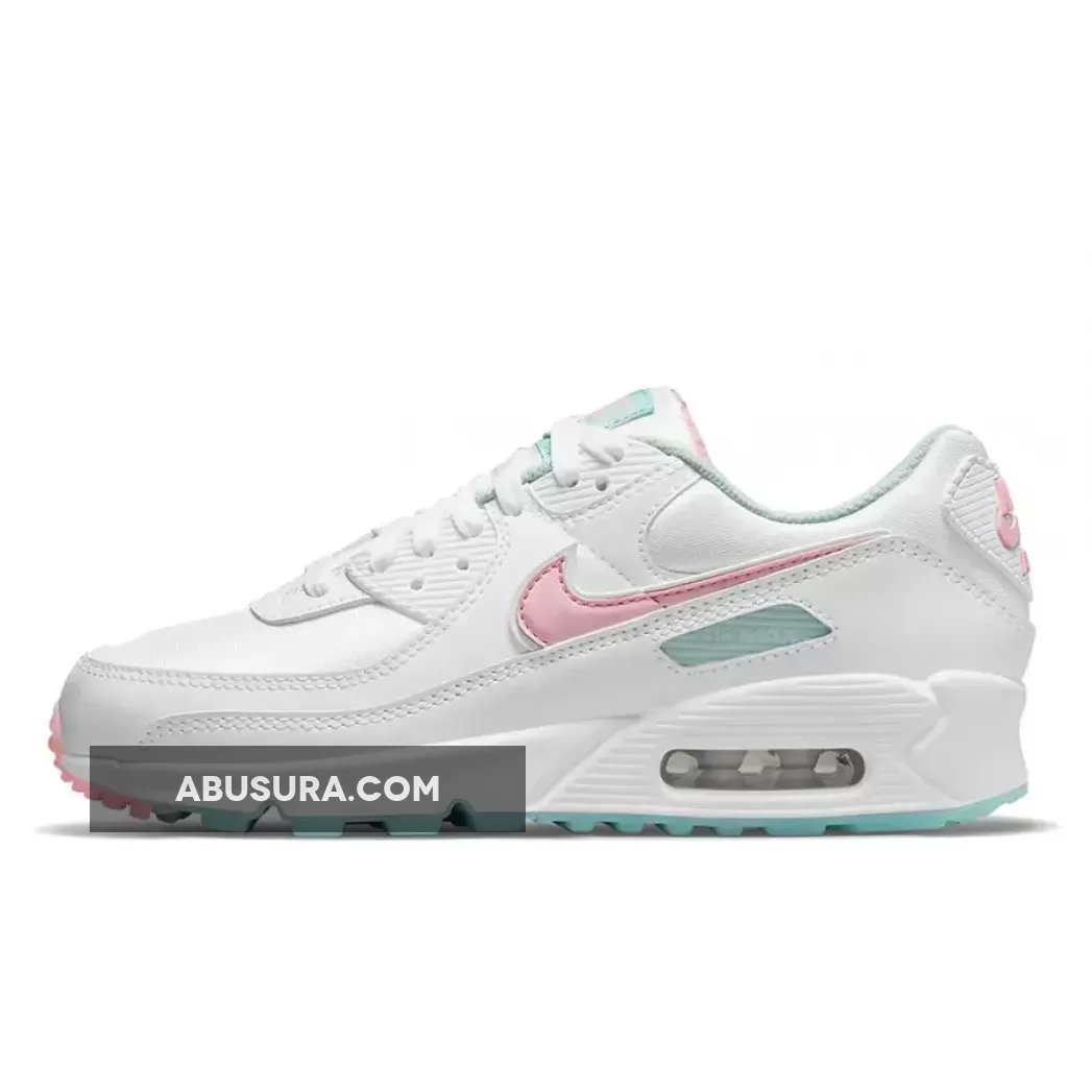 Nike Air Max 90 White Pink Mint DJ1493-100 New Releases