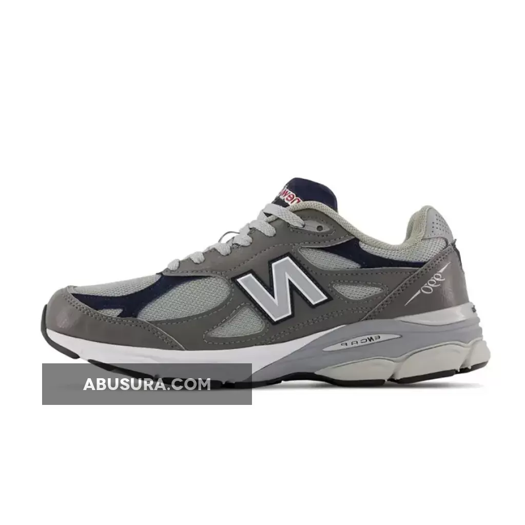 New Balance 990v3 Elephant Grey Navy #new balance m990gj3