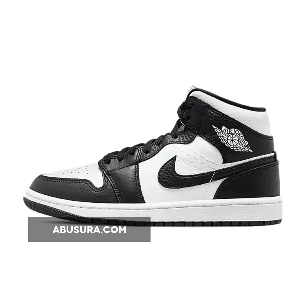 Air Jordan 1 Mid Homage Black White DR0501-101 / jordan mid black and white