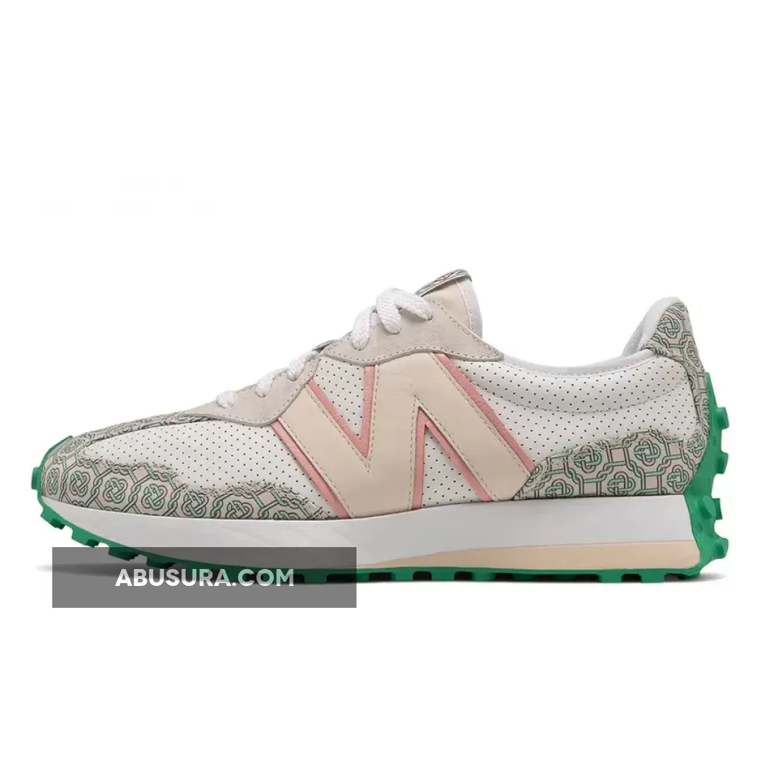 Casablanca X New Balance 327 Monogram White Green MS327CAB Brand New