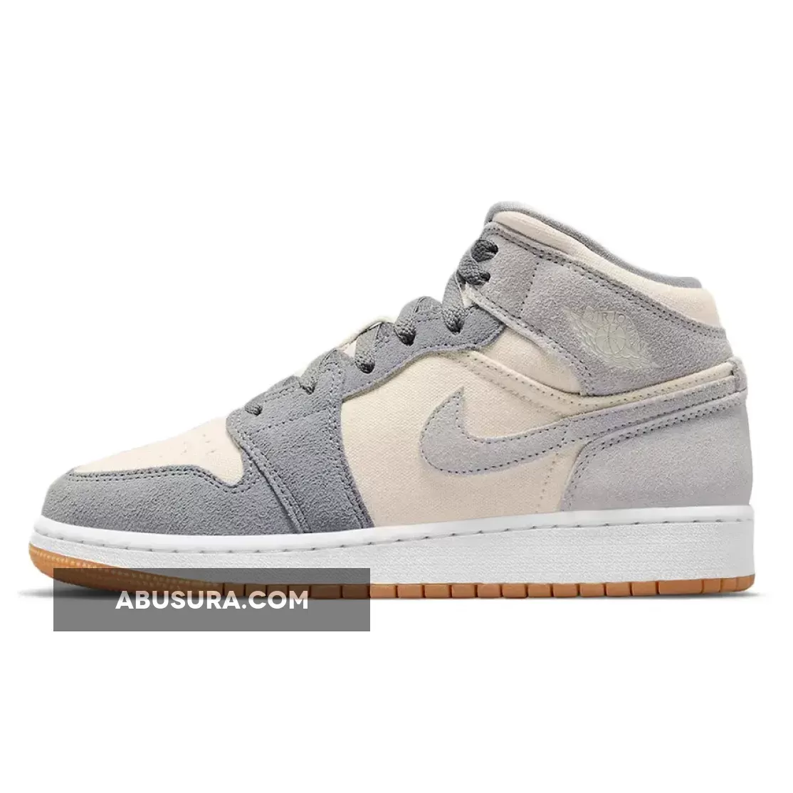 Air Jordan 1 Mid SE GS Coconut Milk Grey DN4346-100 New Releases