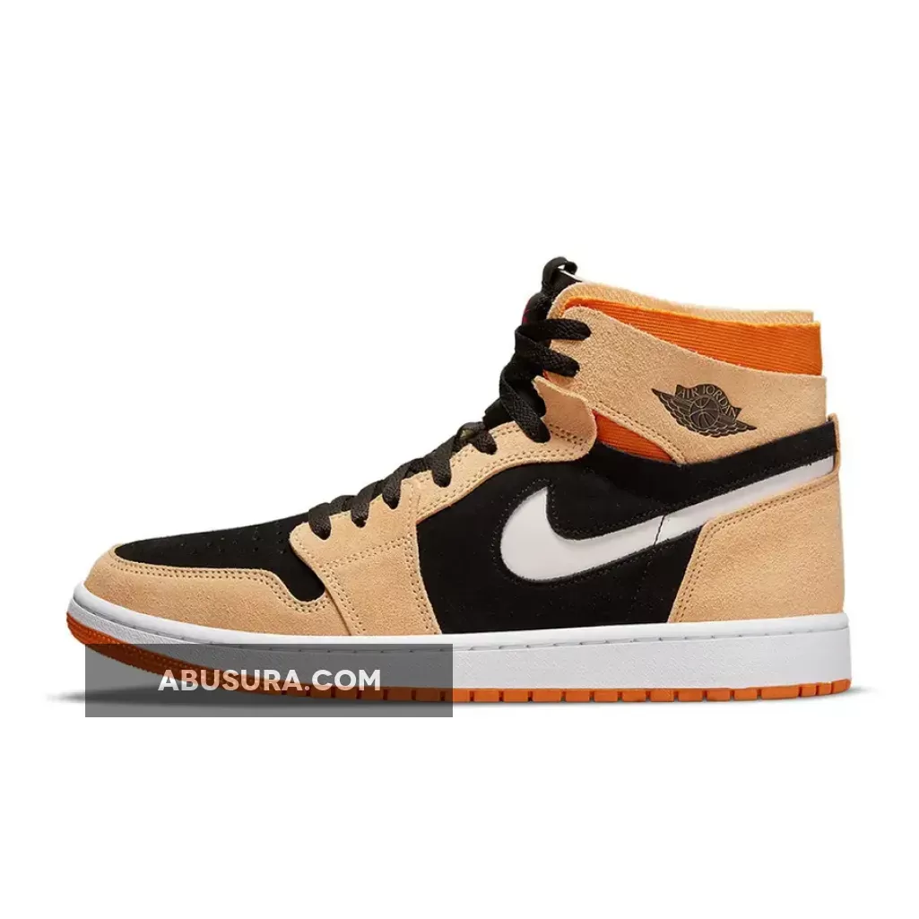 Air Jordan 1 High Zoom CMFT Orange Black CT0978-200 New Releases