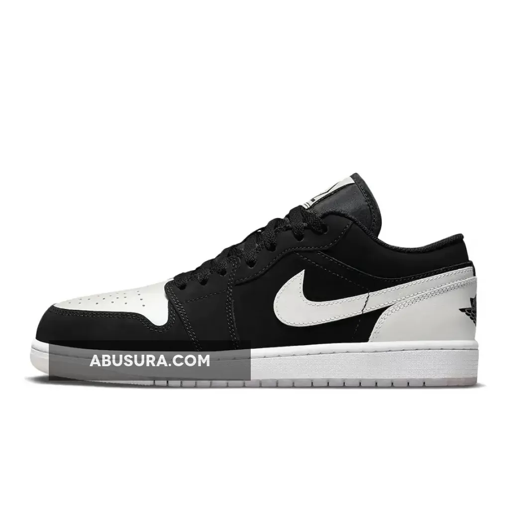 Air Jordan 1 Low Black White Diamond DH6931-001 For Sale