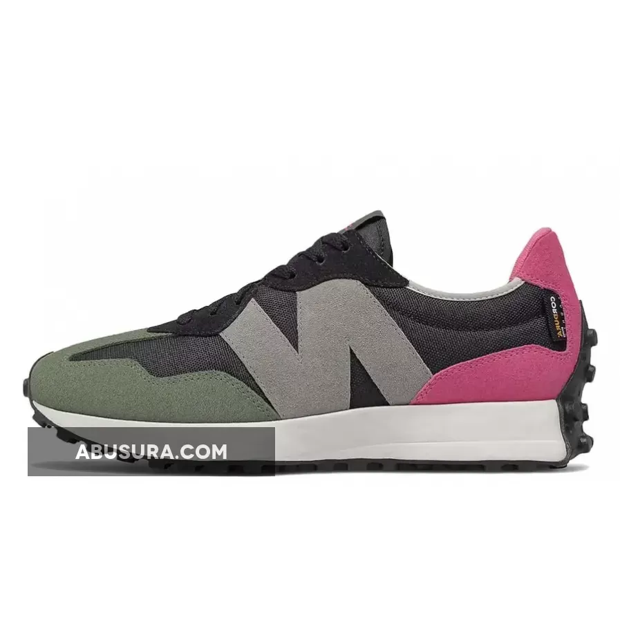 New Balance 327 Cordura Black Sporty Pink MS327WR1 To Buy