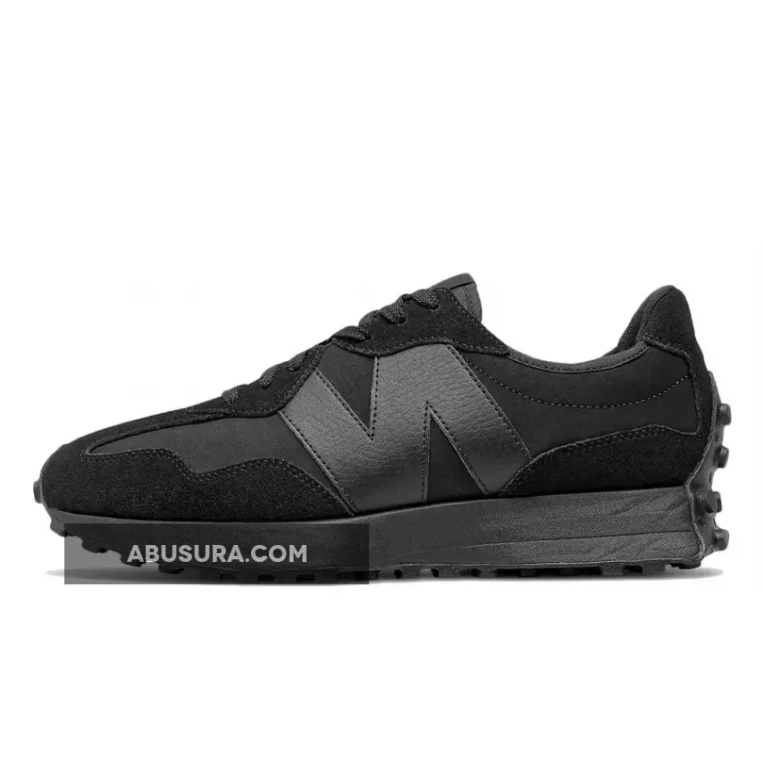 New Balance 327 Triple Black MS327LX1 / new balance triple black 327