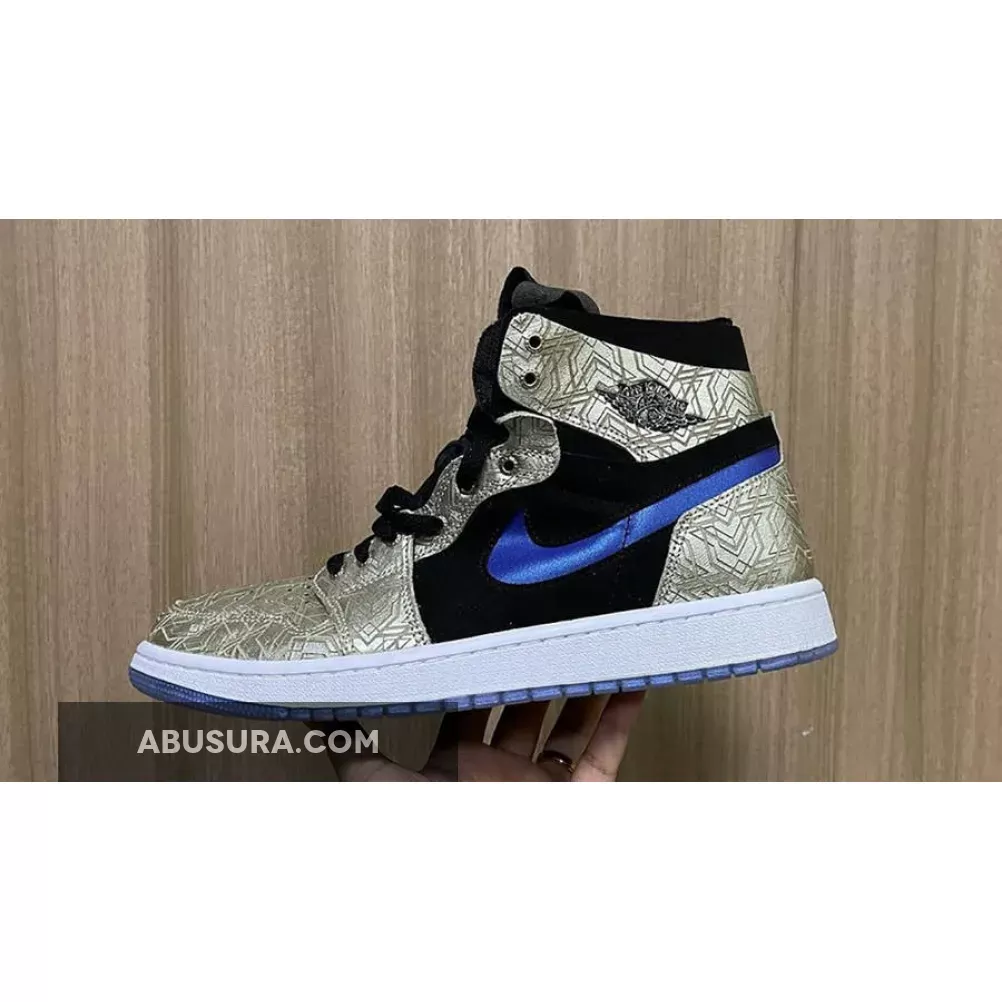 Air Jordan 1 Zoom CMFT Gold Laser DQ0659-700 New Releases