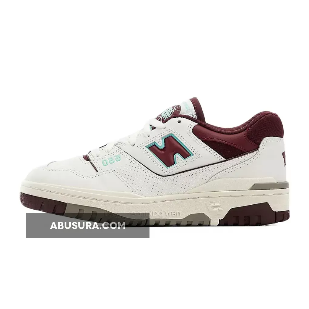 New Balance 550 Burgundy Cyan BB550WBG