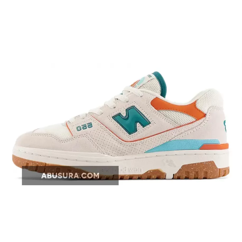 2023 Sea / New Balance 550 Sea Salt/Verdigris/Poppy BBW550DA