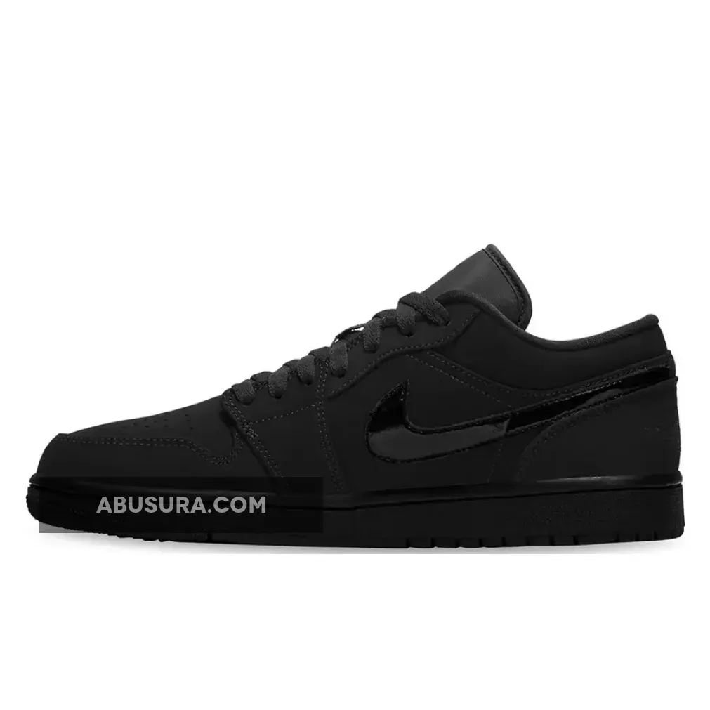 Air Jordan 1 Low 'Triple Black' 553558-056 New Releases