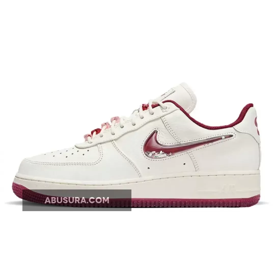 Nike Air Force 1 Low "Valentine’s Day 2024" Sail/Team Red