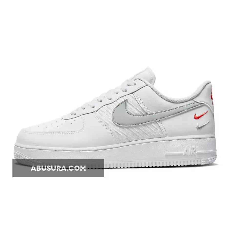 Nike Air Force 1 Low Mini Swooshes White Grey FD0666-100