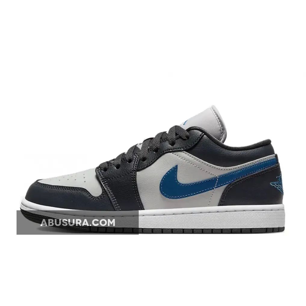 Air Jordan 1 Low Anthracite Industrial Blue